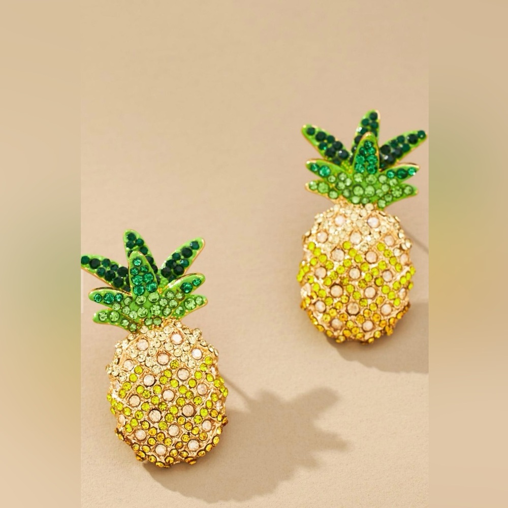 Baublebar ‘ Looking Pine’ ‘Pine-apple of My Eye’ Pineapple Shaped Stud Earrings
